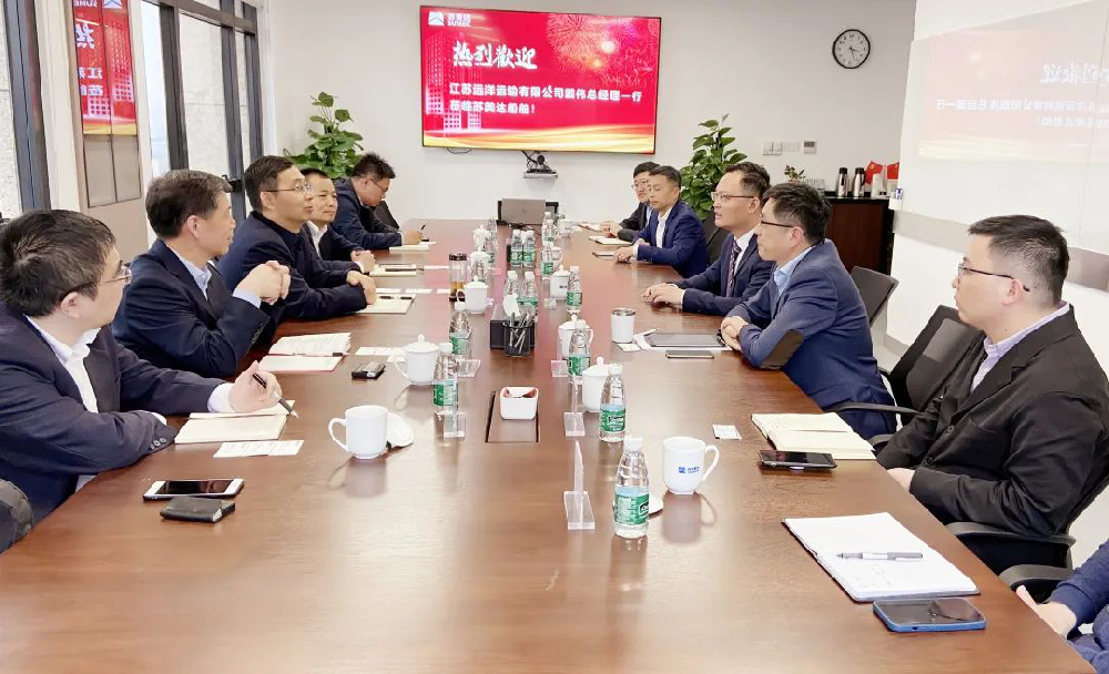 铸魂增智正风促干，主题教育见实效 | 江苏远洋与苏美达船舶共谋发展 以实际行动将主题教育走深走实