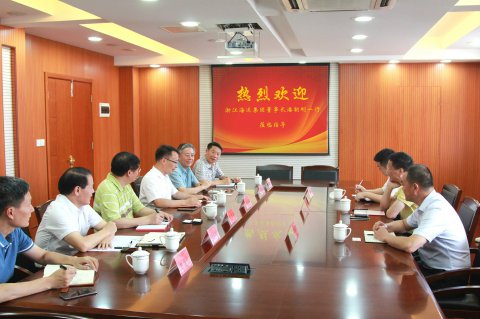 毛雪强总经理会见浙海集团潘朝刚董事长一行