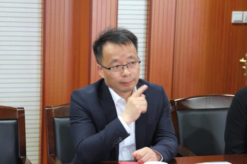 大连广瑞通海运公司来我司拜访