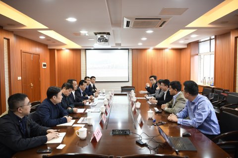 中船保来我司进行保险业务交流