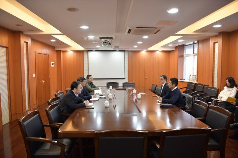飞腾国际航运公司来我司拜访