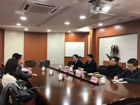 北京荣海海运有限公司来我司拜访