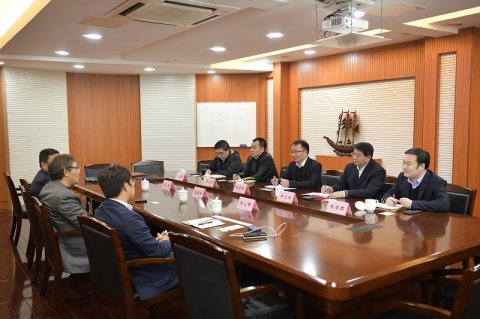 上海翰颖船务有限公司来我司拜访