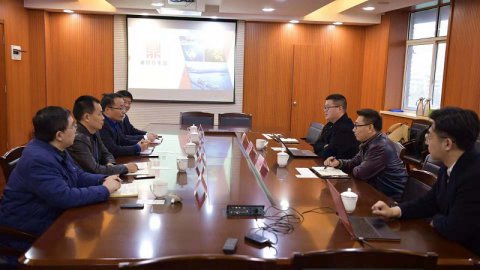 锦国投（大连）发展有限公司来我司来访