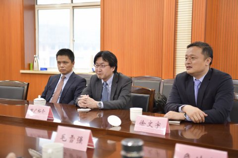 南通中远海运川崎来我司拜访