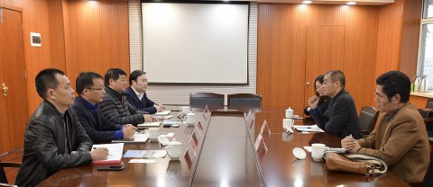伟航国际船务来我司来访