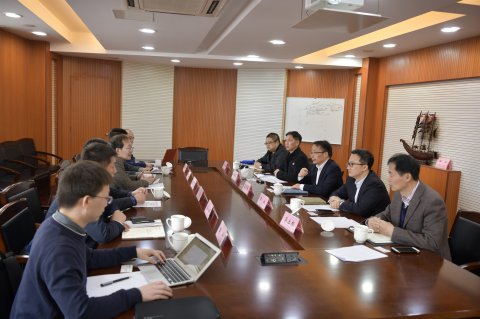 交通运输部水运科学研究院来我司调研