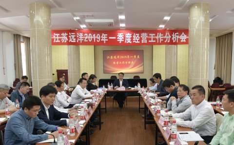 公司召开2019年一季度经营工作分析会