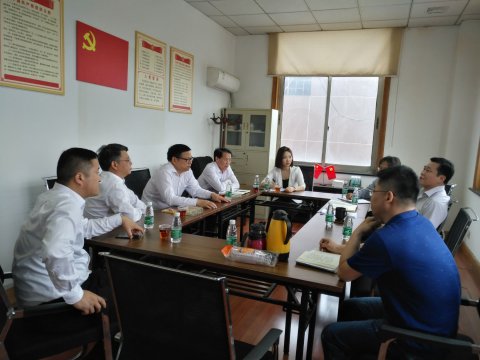 省港口集团领导莅临新世纪张家港分公司调研