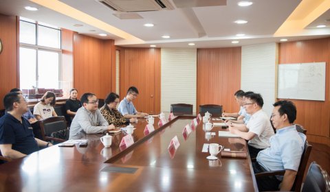 上海海事大学交通运输学院来我司合作洽谈