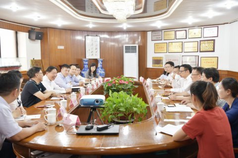 工银金融租赁有限公司王振勇副总裁一行来公司拜访