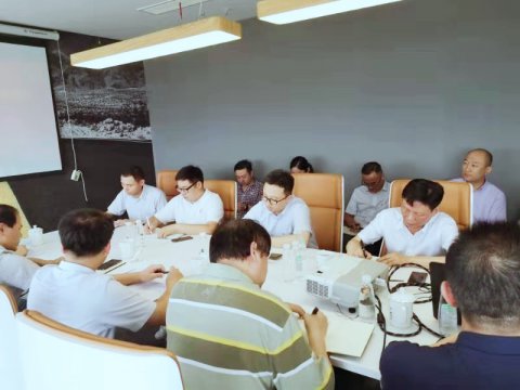 公司总经理毛雪强到新世纪南京总部调研