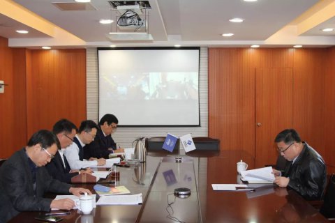 江苏远洋党委中心组(扩大)会议专题学习党的十九届四中全会精神