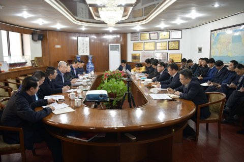 集团副总经理唐洪生调研江苏远洋工作