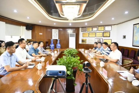 億海国际航运有限公司拜访江苏远洋
