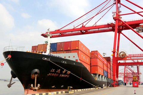 江苏省港口集团货物吞吐量增长重新驶入快车道