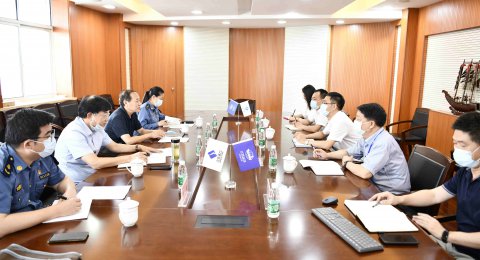 市交通运输综合行政执法监督局调研江苏远洋疫情防控工作
