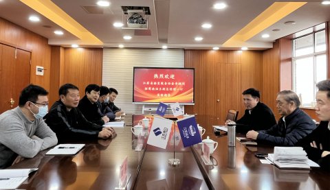 江苏省船员服务协会走访调研江苏远洋