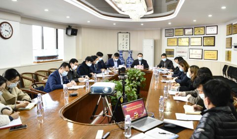江苏远洋召开2021年党建工作总结会暨党支部书记抓党建述职评议会